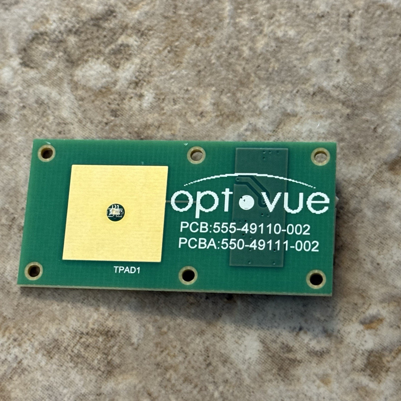 Optovue Board Ivue 550-49111-002 Rev A New Open Box