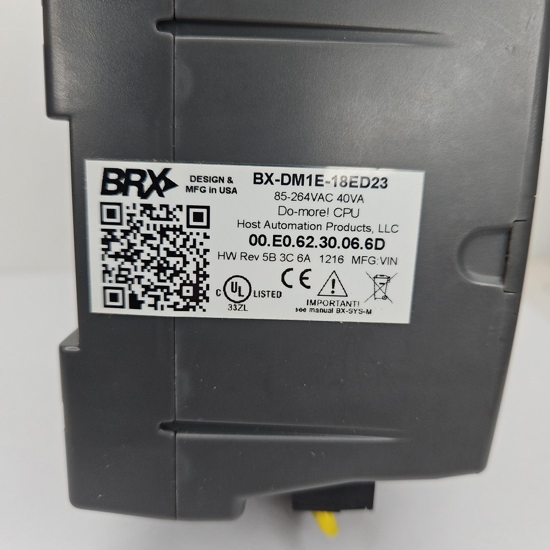 AUTOMATIONDIRECT BX-DM1E-18ED23 PLC Do-More CPU Host Automation Products Module