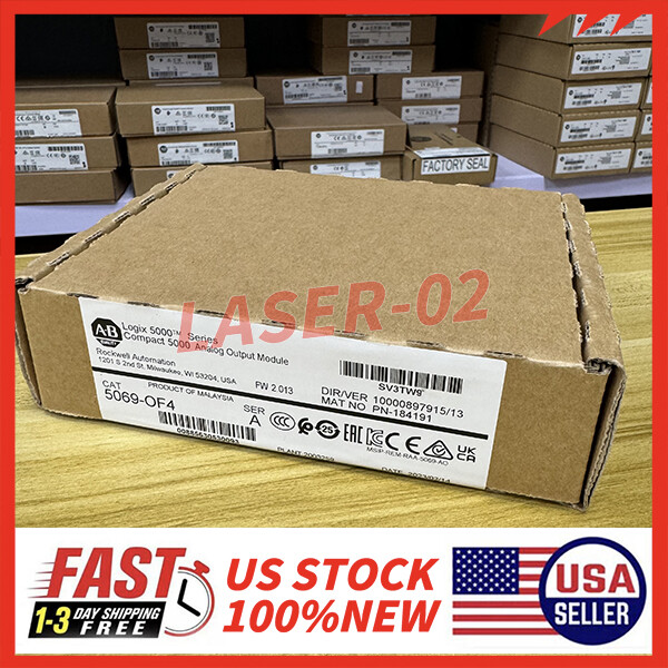 Allen-Bradley Newest 5069-OF4 /A CompactLogix 5000 Analog Output Module PLC