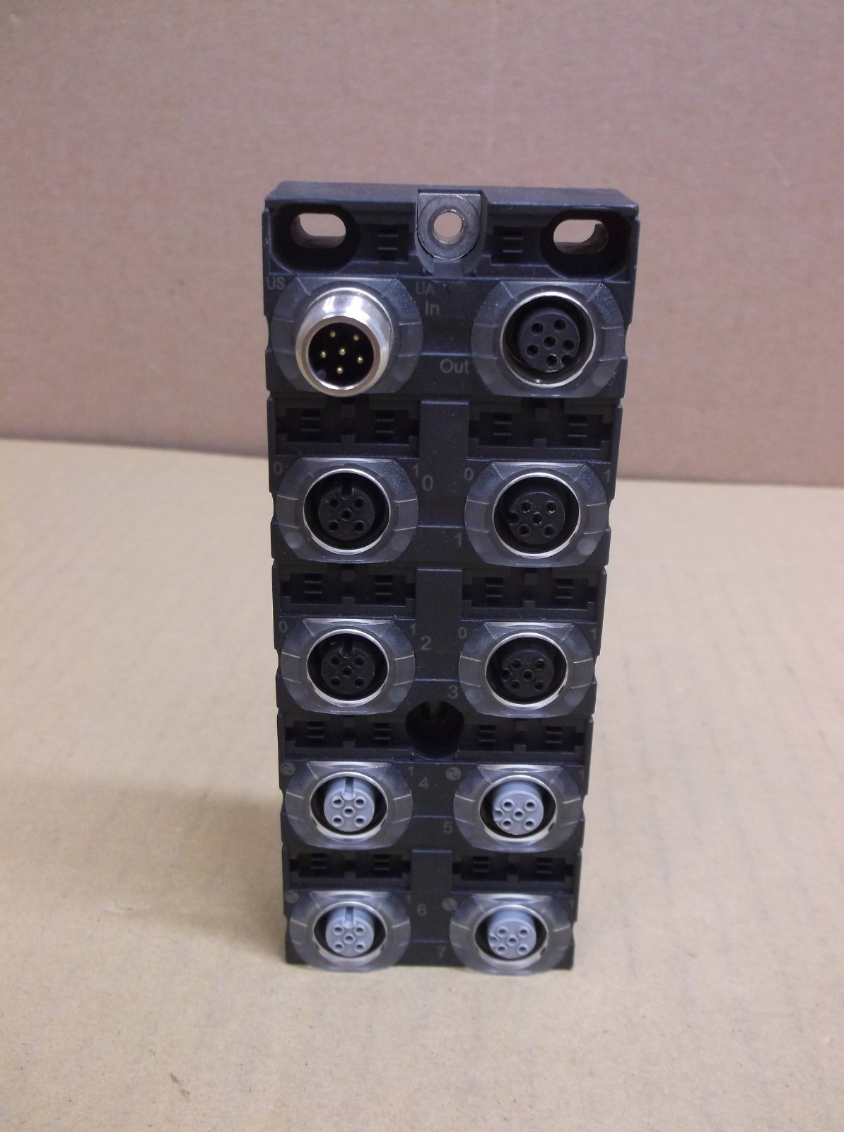 56766 Murr NEW PLC I/O Terminal Block Cube67+DIO12 IOL4 V1.1 E 8xM12