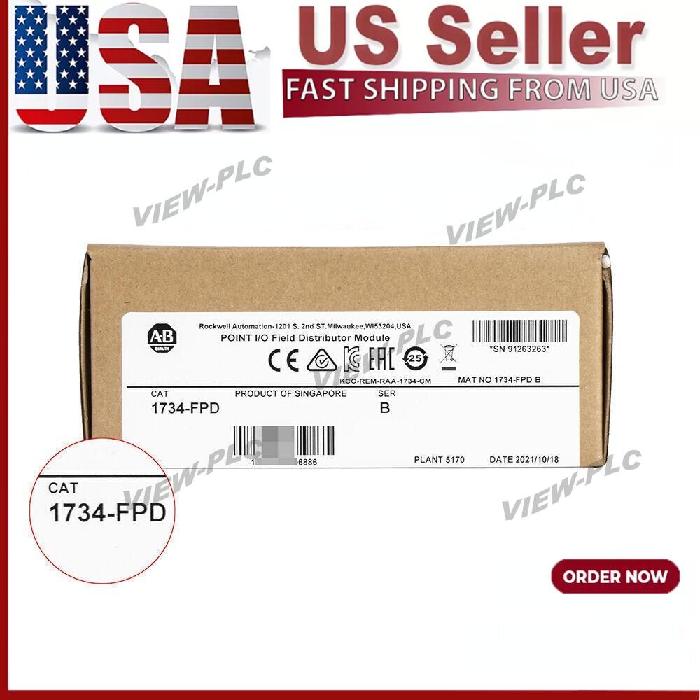 New PLC AB 1734-FPD AB POINT I/O Field Distributor Module US Free Tax