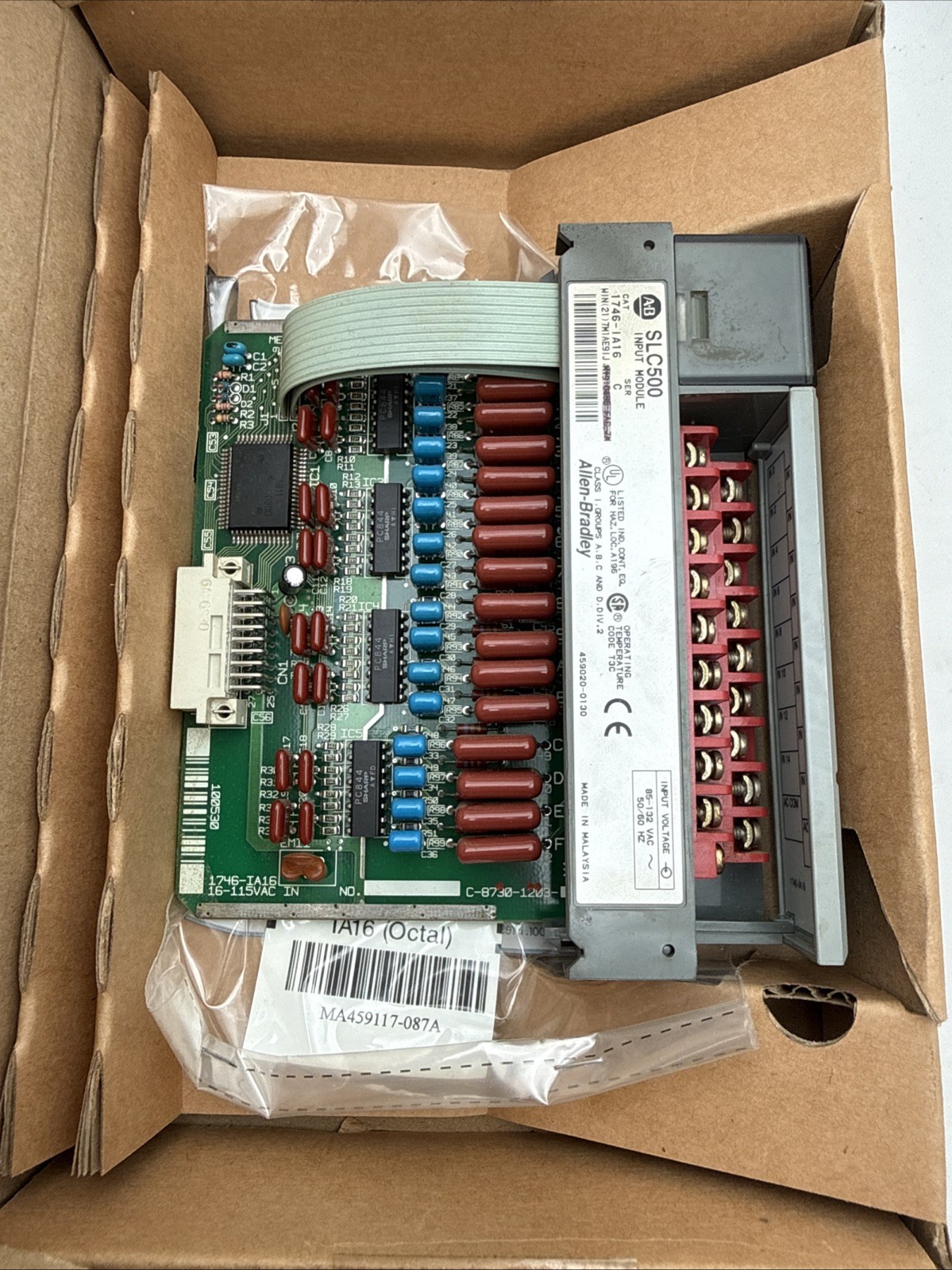 Allen Bradley SLC500 Input Module Series C – 1746-IA16
