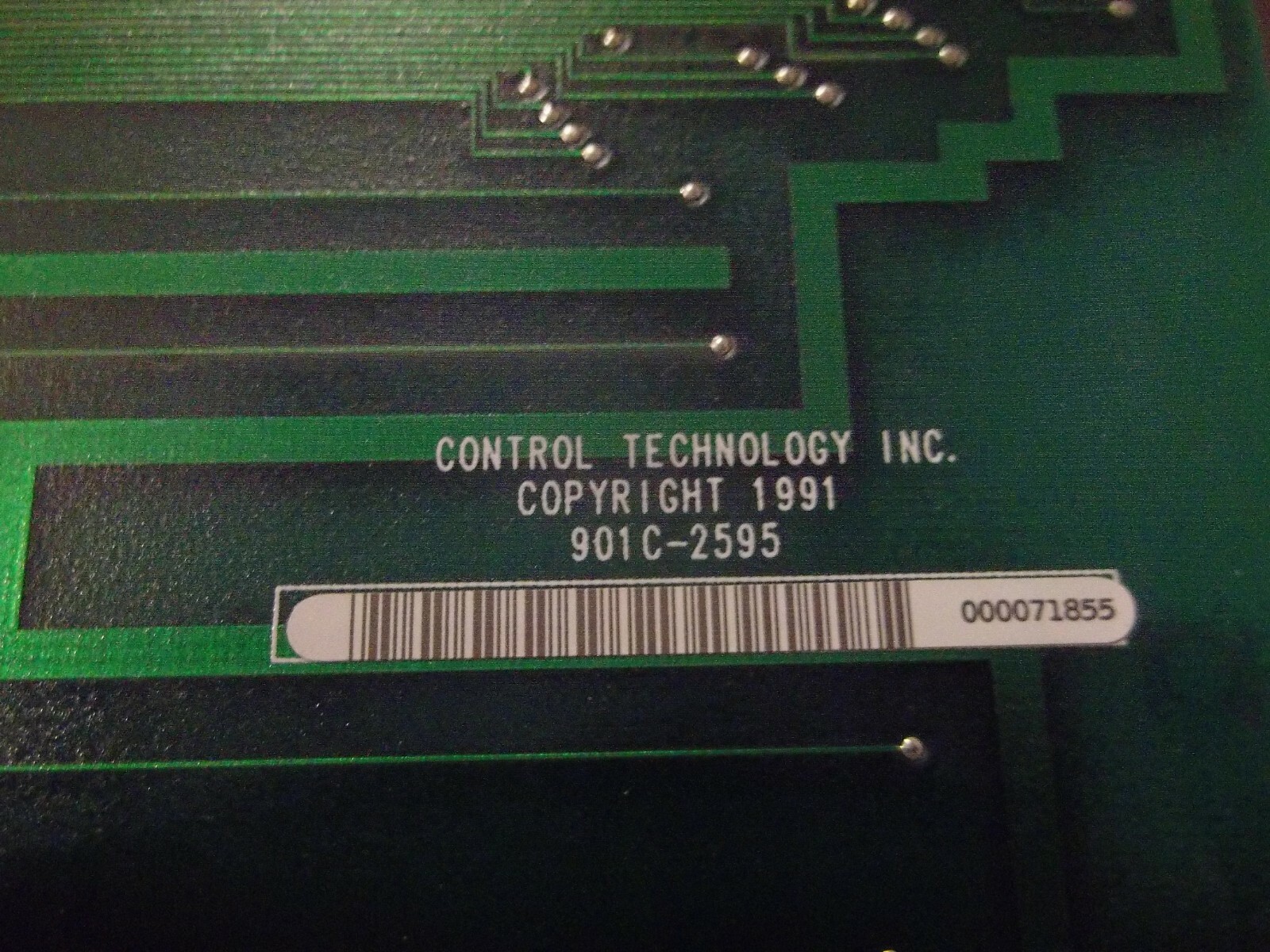 CONTROL TECHNOLOGY CTI TTL 901C-2595 16 PT. OUTPUT MODULE (E1)