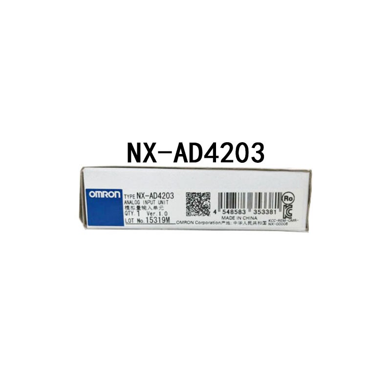OMRON New Digital/Analog Input NX-AD4608 NX-AD4603 NX-AD4203 NX-AD4204 NX-AD4604