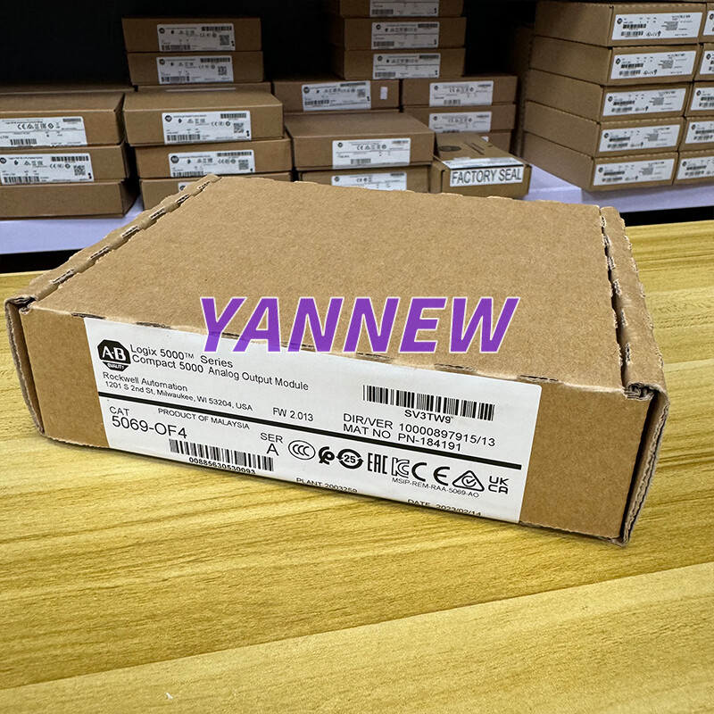 New Allen-Bradley 5069-OF4 SER A Compact 5000 Analog Output Module AB 5069OF4