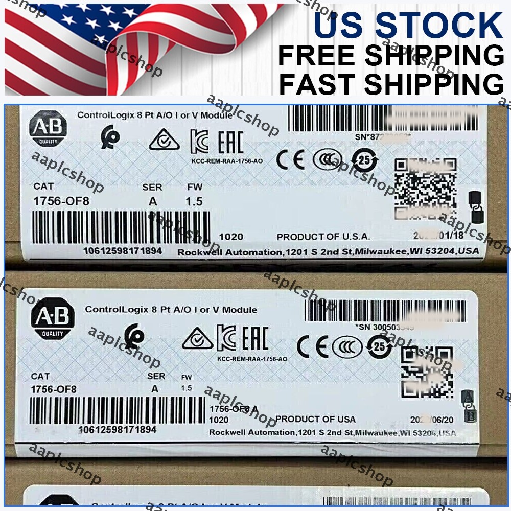 1PC Controllogix Analog Output Module NEW SEALED 1756-OF8 SER A ALLEN BRADLEY