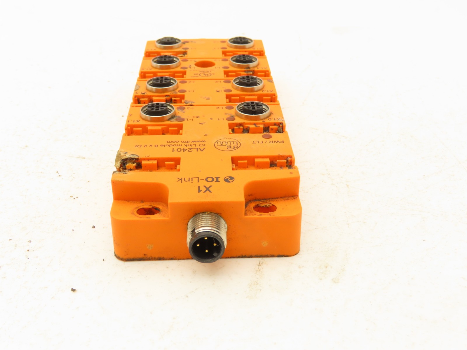 IFM AL2401 IO-Link Compact Line Module 8 x 2 Inputs M12 IP67 18-30 VDC