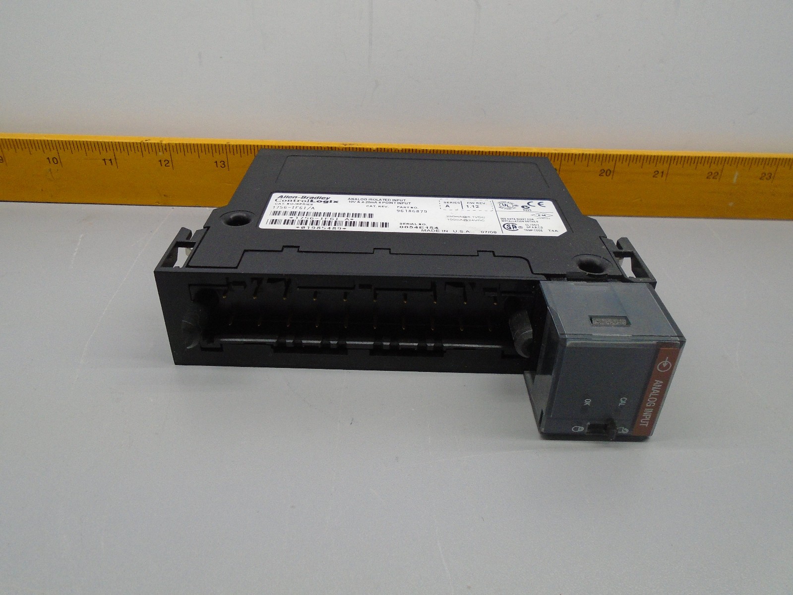 Allen Bradley 1756-IF6I Controllogix Analog Isolated Input 17561F6I N190