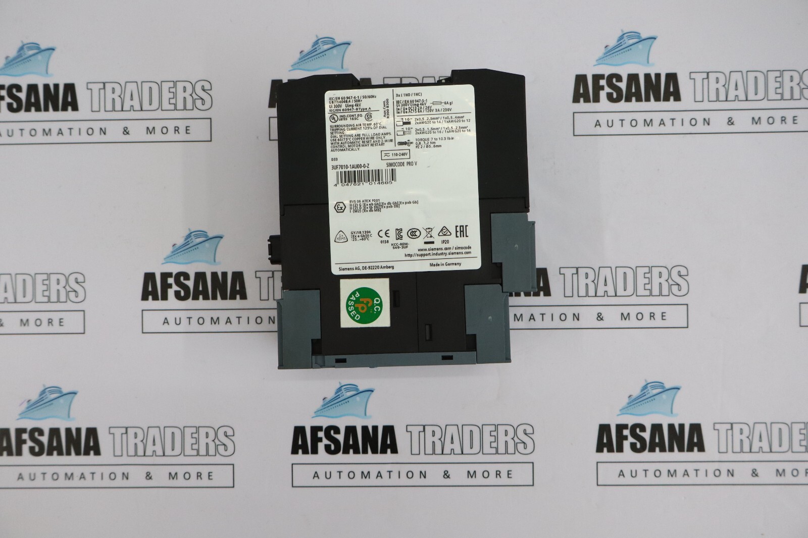 Siemens 3uf7010-1au00-0-z simocode pro v profibus dp basic module