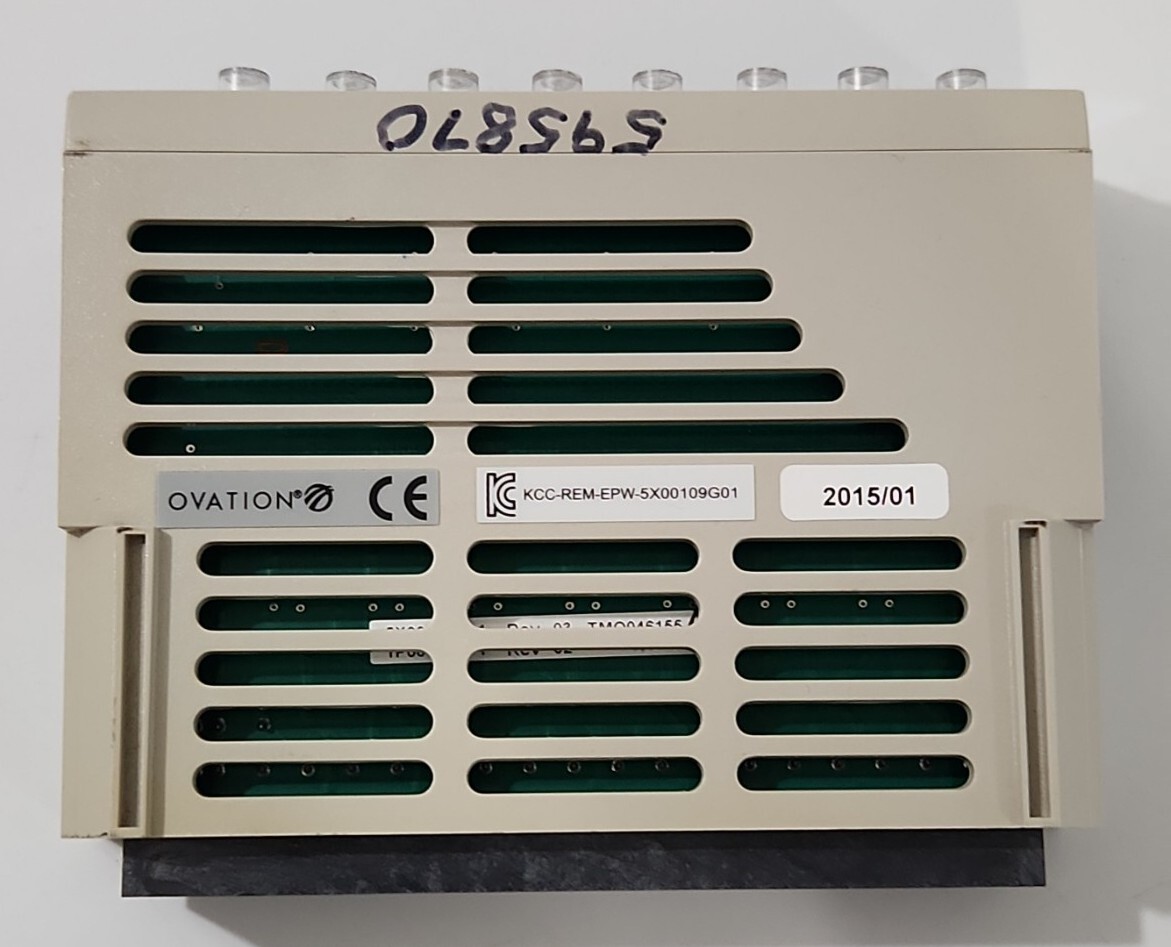 Emerson Ovation 5X00109G01 Hart High Performance Analog Input Module + Warranty!