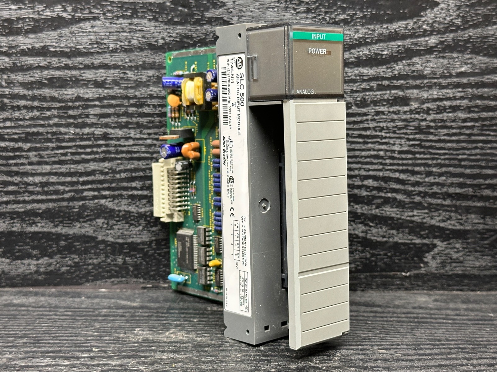 Allen Bradley 1746-NI4 1746-N14 Ser A SLC 500 Input Module Analog Late Model PLC
