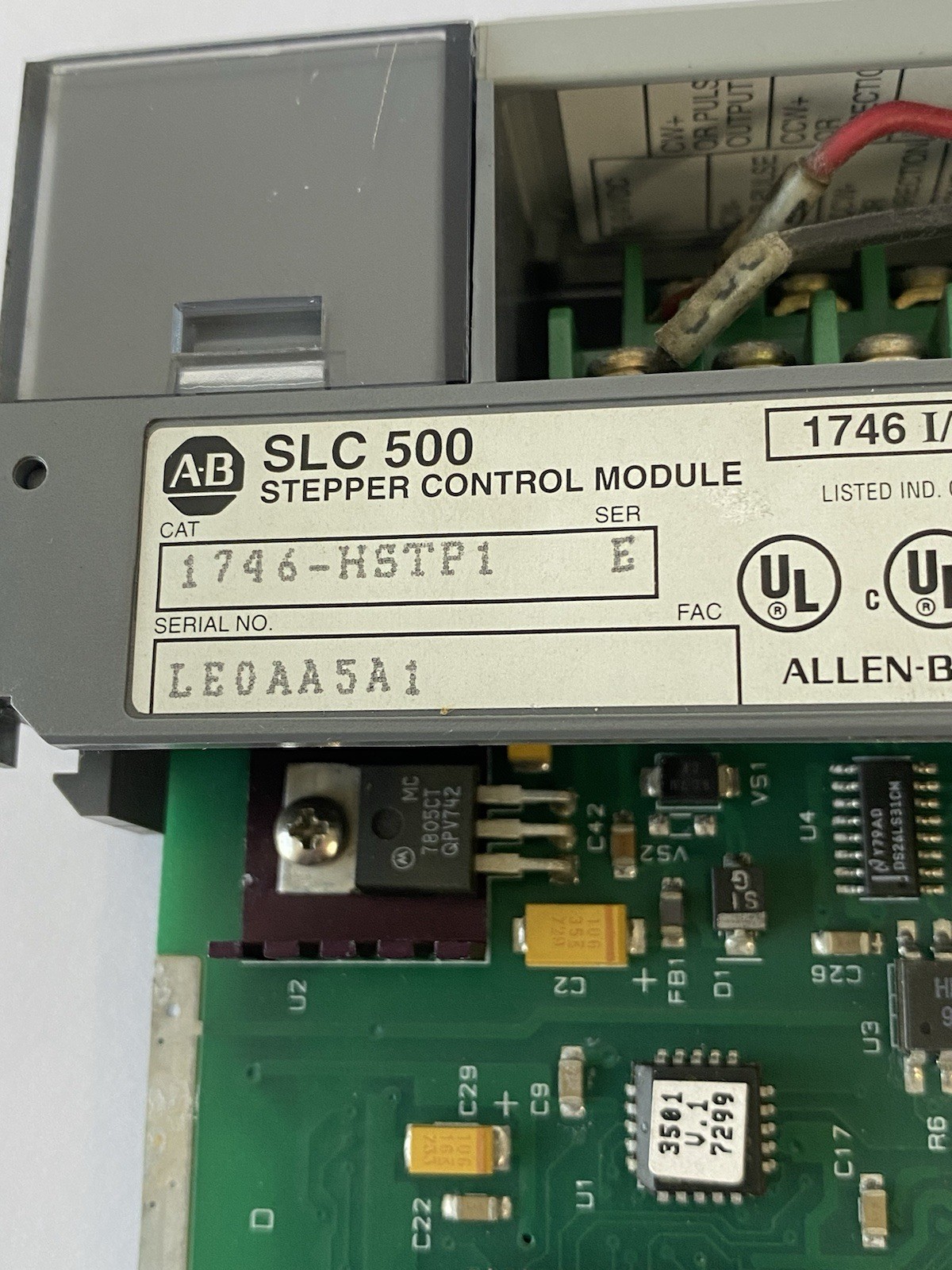 Allen-Bradley 1746-HSTP1E SLC 500 Stepper Control Module 1746 I/O