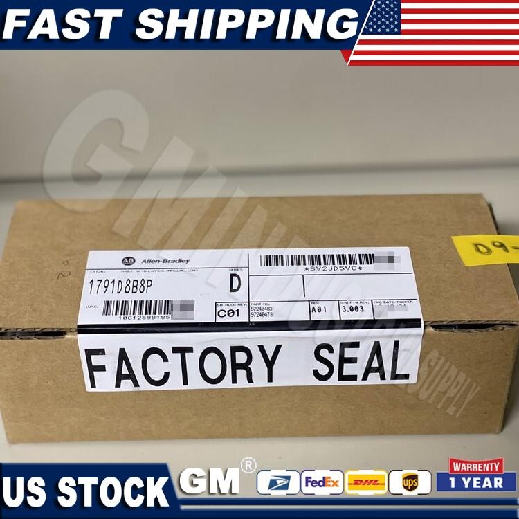 New AB 1791D-8B8P Compact Block I/O 1791D8B8P Factory Sealed Fast Shipping 1PCS