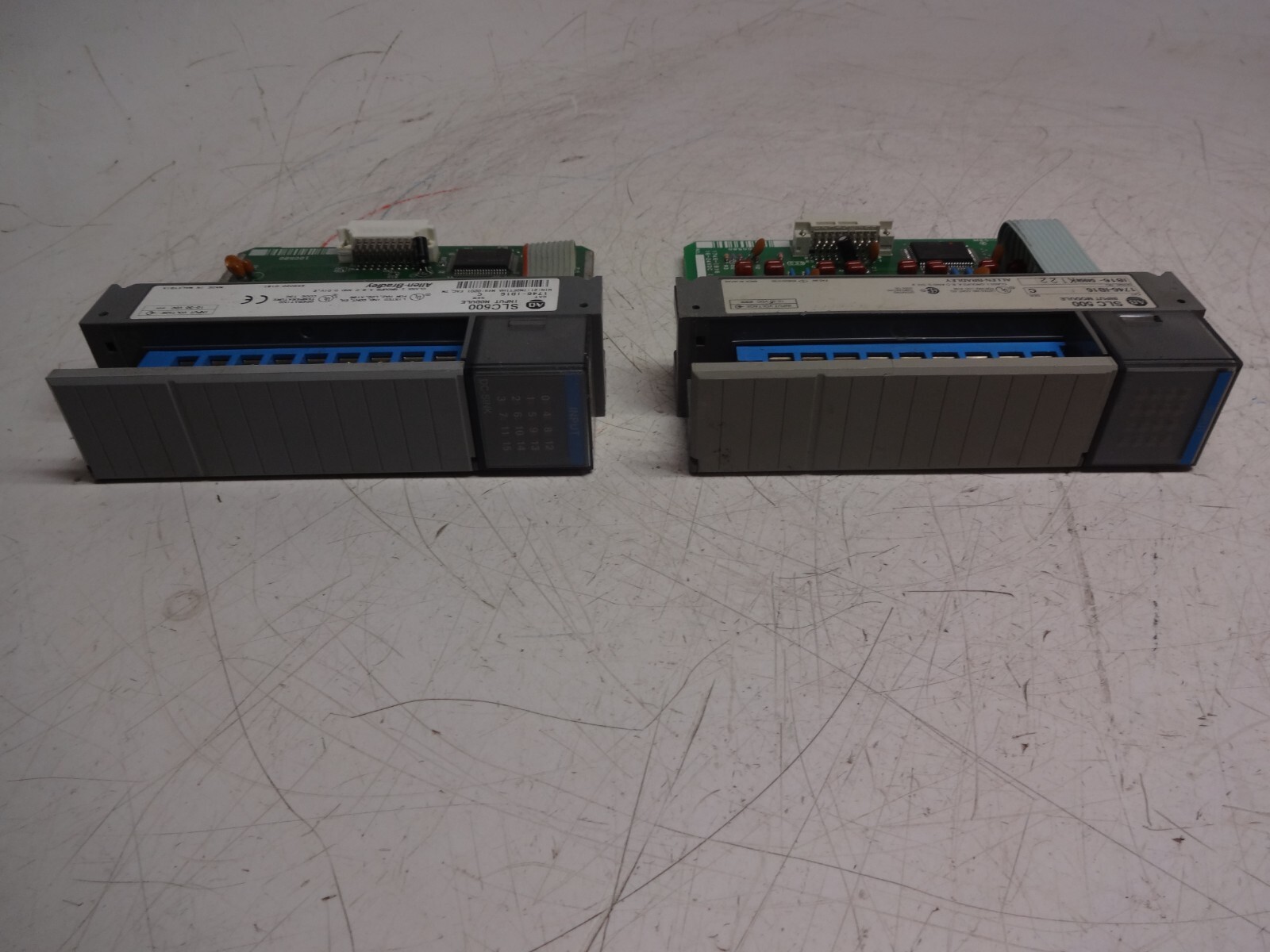 Lot Of 2 Allen Bradley 1746-ib16 Input Module