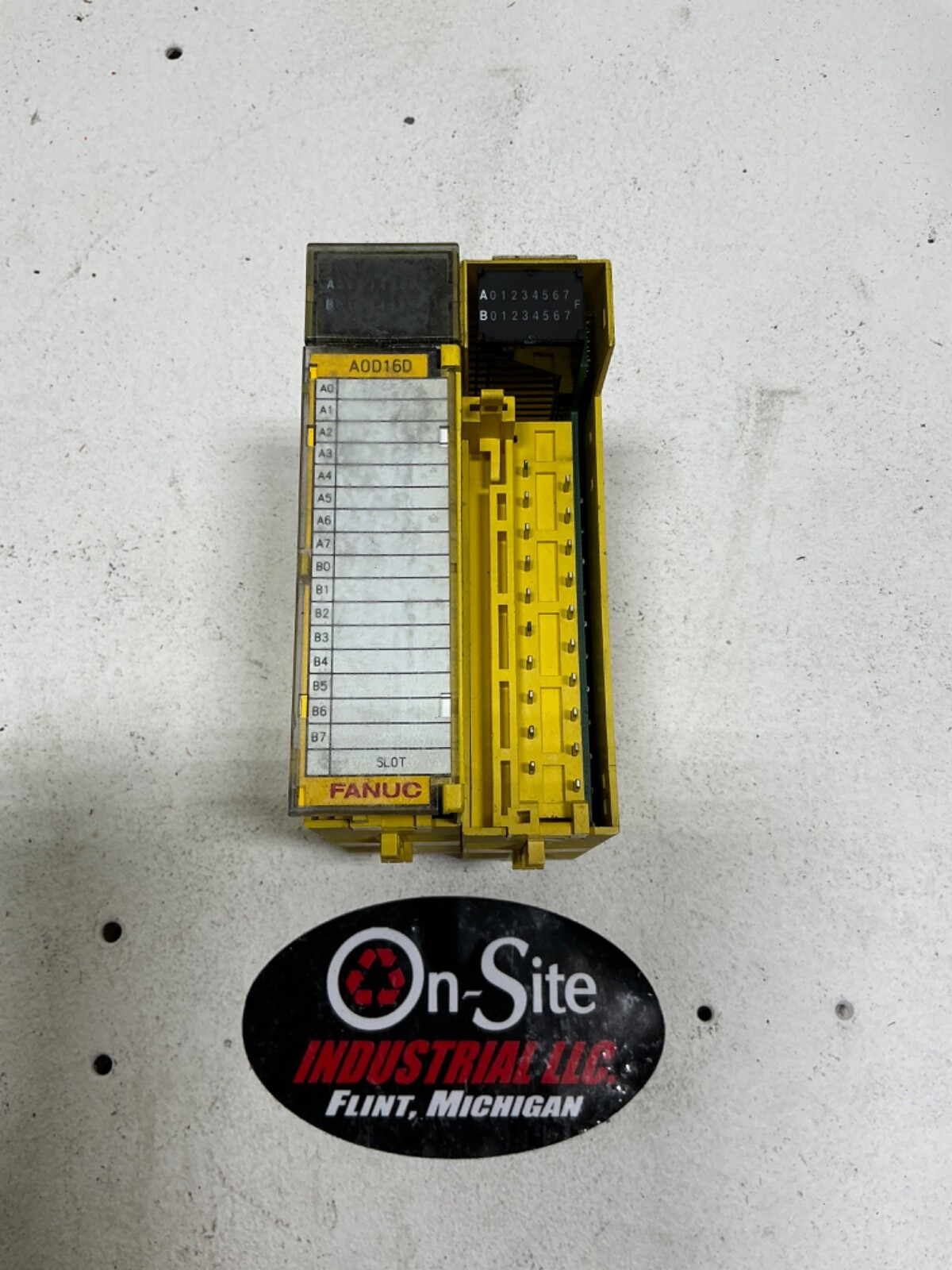 FANUC A03B-0819-C154 PLC DIGITAL I/O MODULE A0D16D LOT OF 2