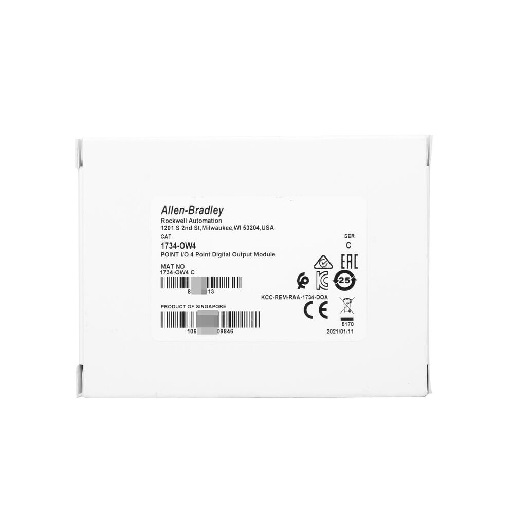 1734-OW4 AB Point I/O 4 Point Digital Output Module Allen-Bradley US Free Tax