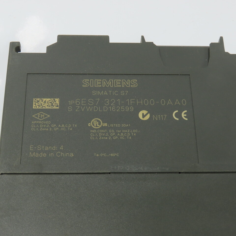 Siemens 6ES7 321-1FH00-0AA0 Simatic S7 SM321 Digital Input Module