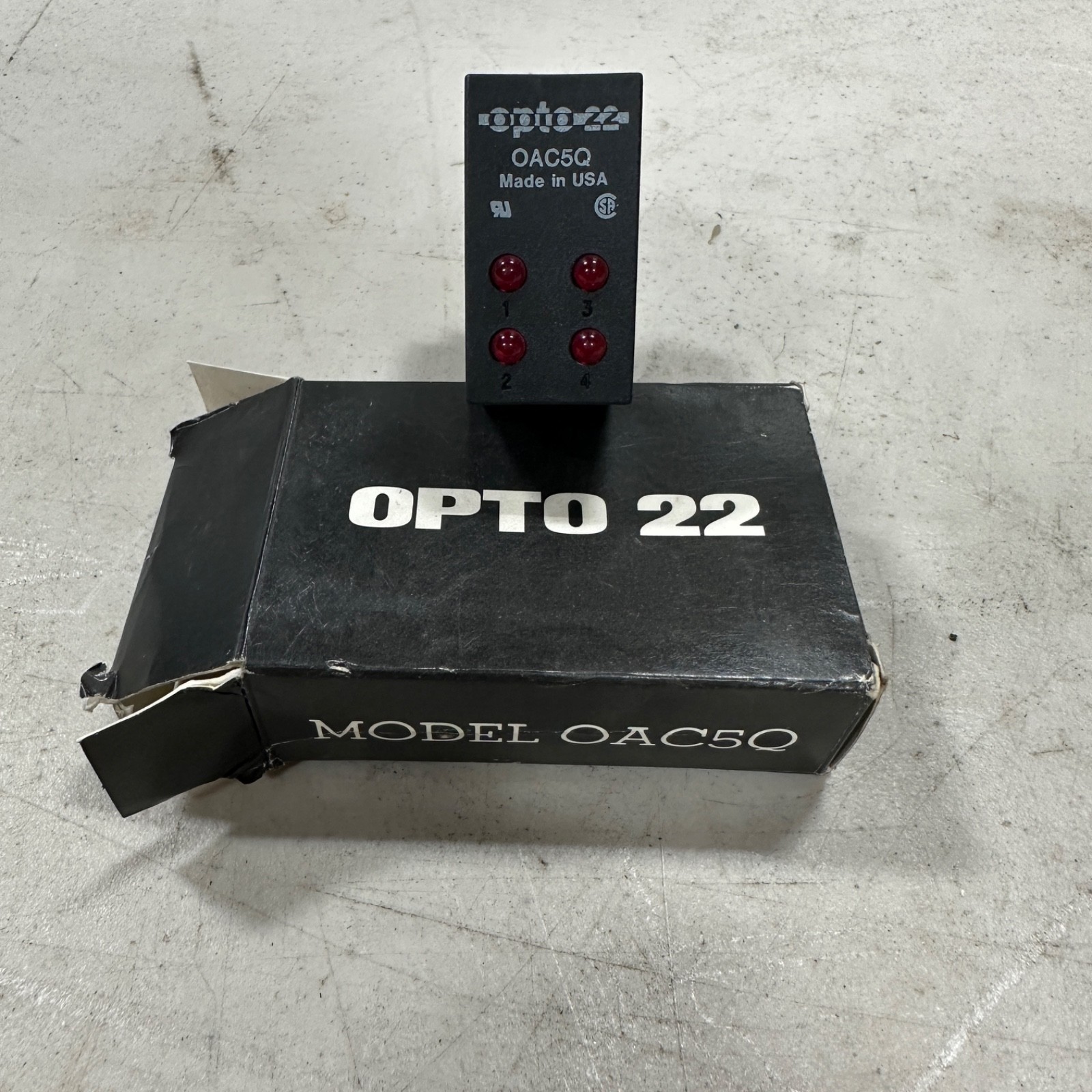 OPTO 22 OAC5Q 4-Channel AC Output Module NEW IN BOX FREE SHIPPING