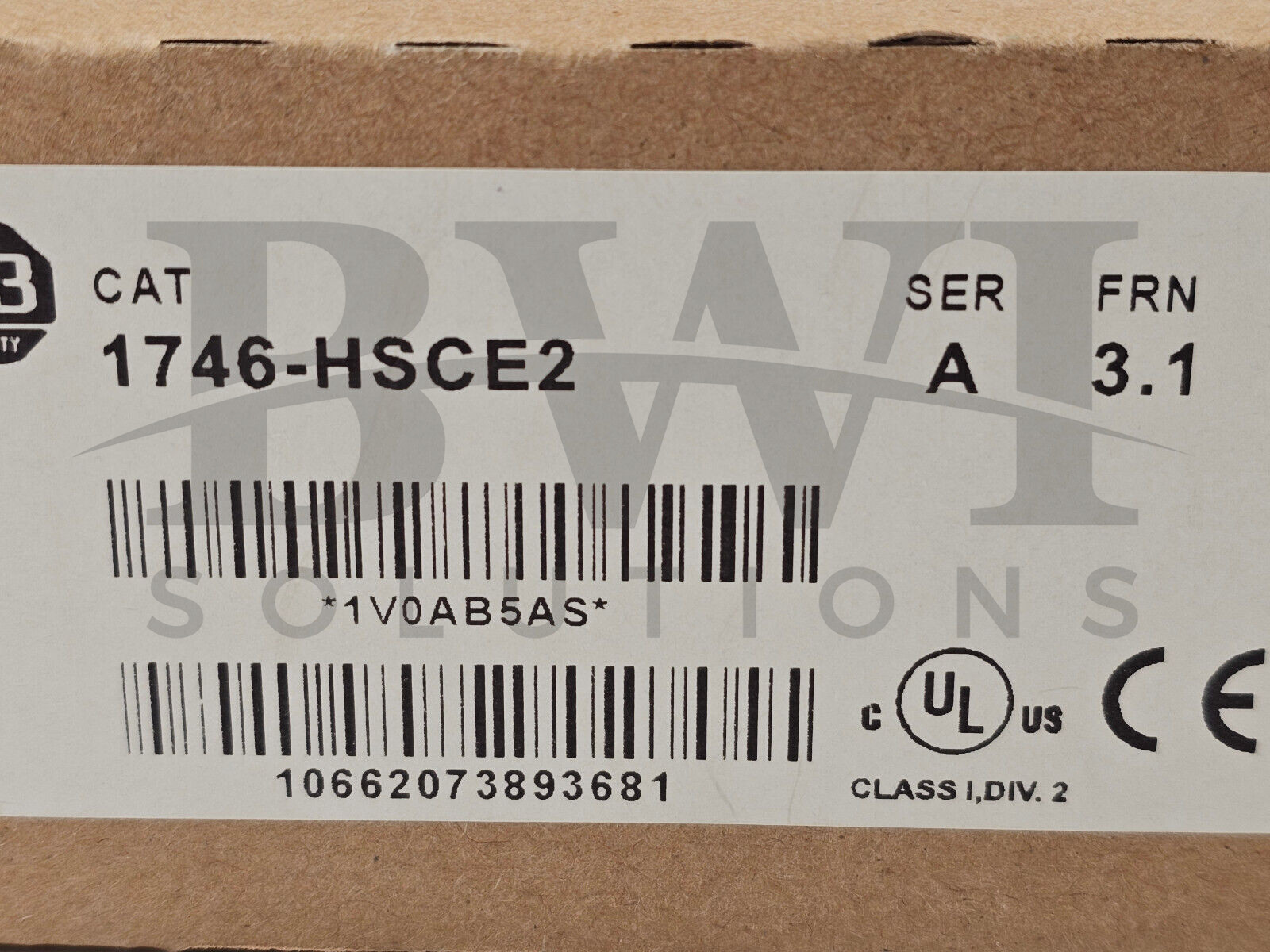 SEALED Allen Bradley 1746-HSCE2 /A SLC 500 High Speed Counter Encoder 1746HSCE2
