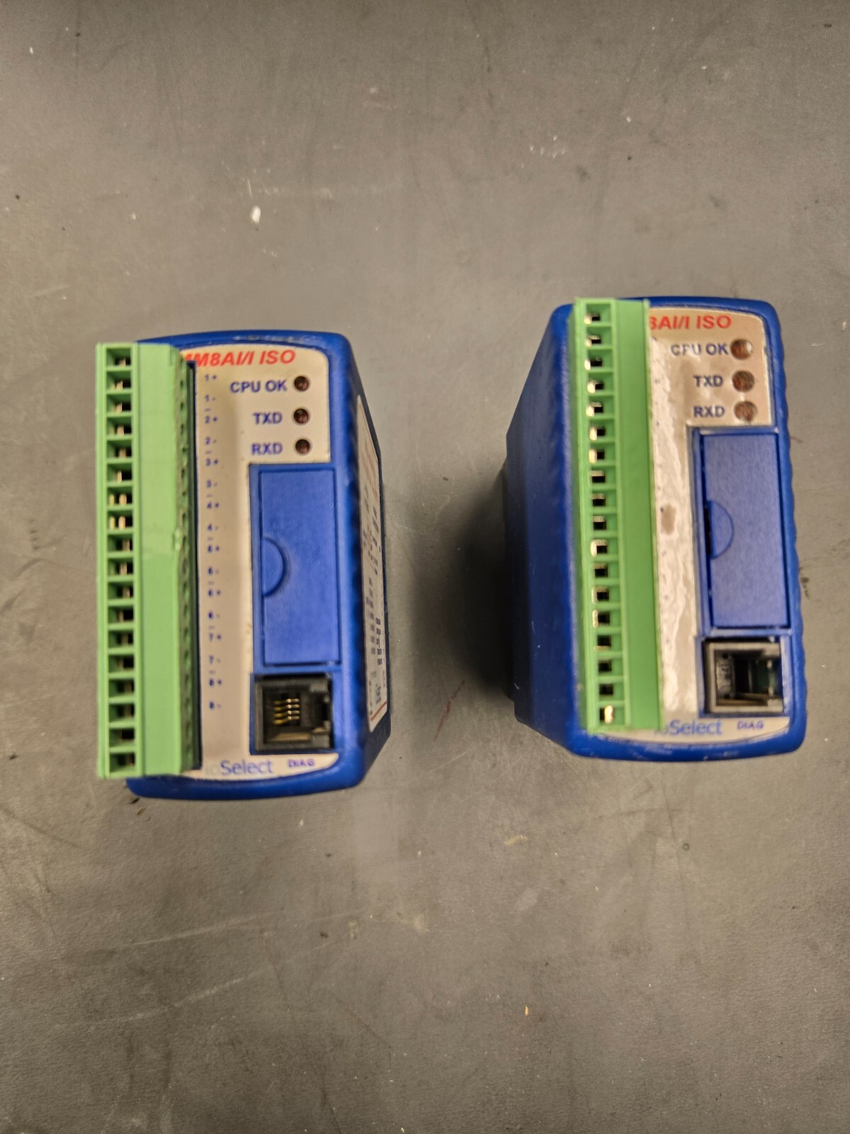 IOSelect IOPak MM8AI/I ISO 8 Channel Isolated 0(4)-20mA Inputs 10-26V DC 80mA