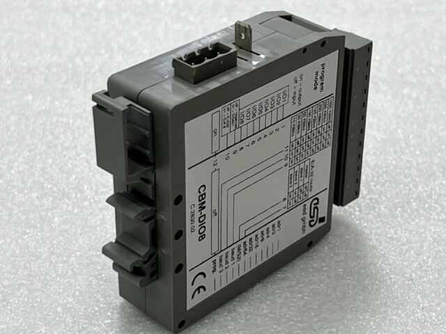 ESD Electronics CBM-DIO8 CANopen Compact 8 Channels I/O Module Used