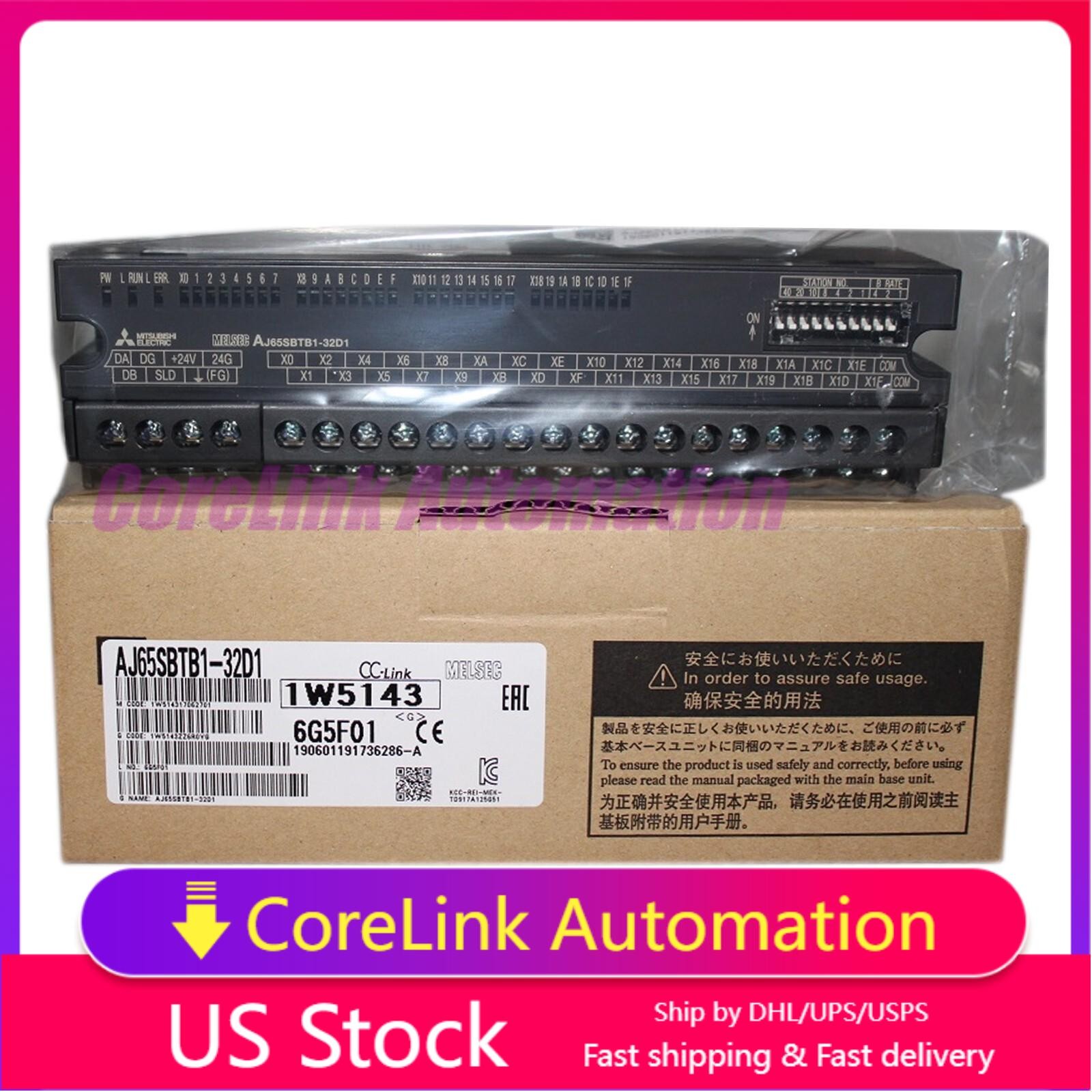 Mitsubishi AJ65SBTB1-32D1 Compact Type Remote I/O Module AJ65SBTB132D1 Fast
