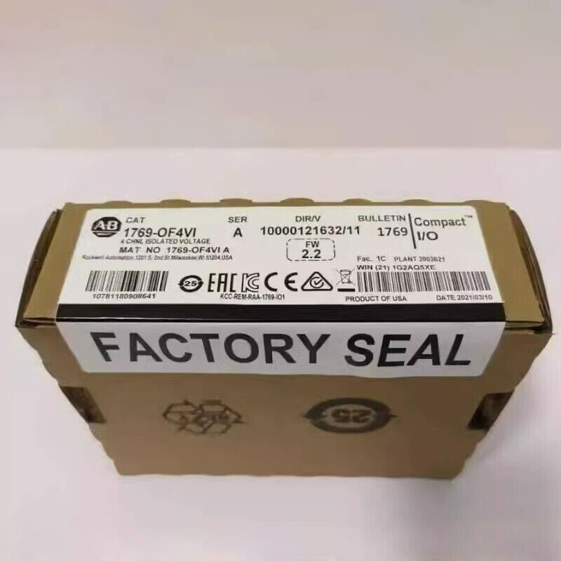 New Factory Sealed AB 1769-OF4VI SER A CompactLogix 4 Pt A/O Voltage Module