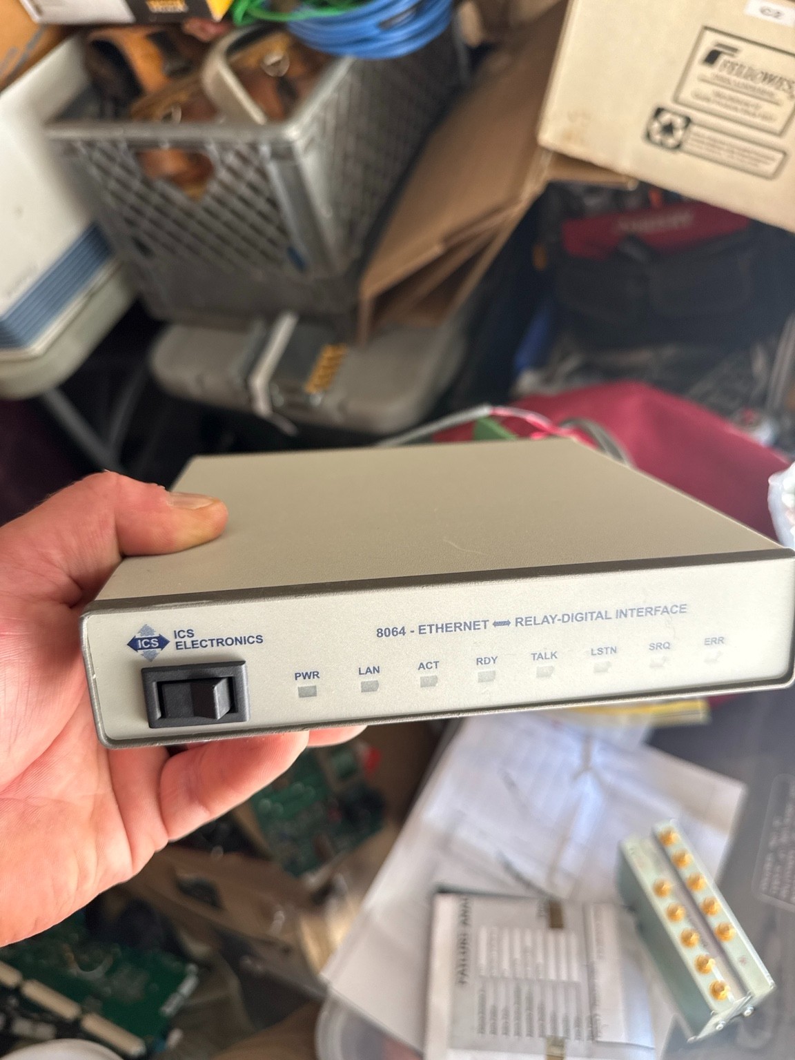 ICS Electronics 8064-12 Ethernet Relay Digital Interface Automation Controller