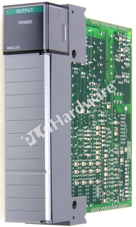 Open Pre-owned Allen Bradley 1746-NO4V Ser A SLC 500 4-Ch Voltage Output Module