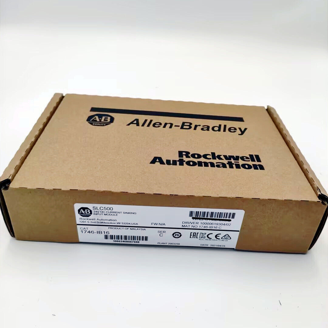 New Factory Sealed Allen Bradley 1746-IB16 SLC 500 Digital Input Module US Stock