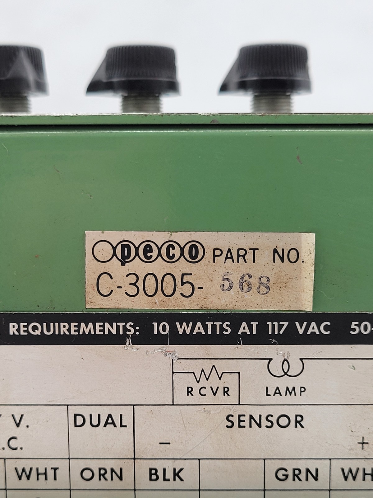 PECO Package Inspection C3005 HM Module On Off Delay PLC