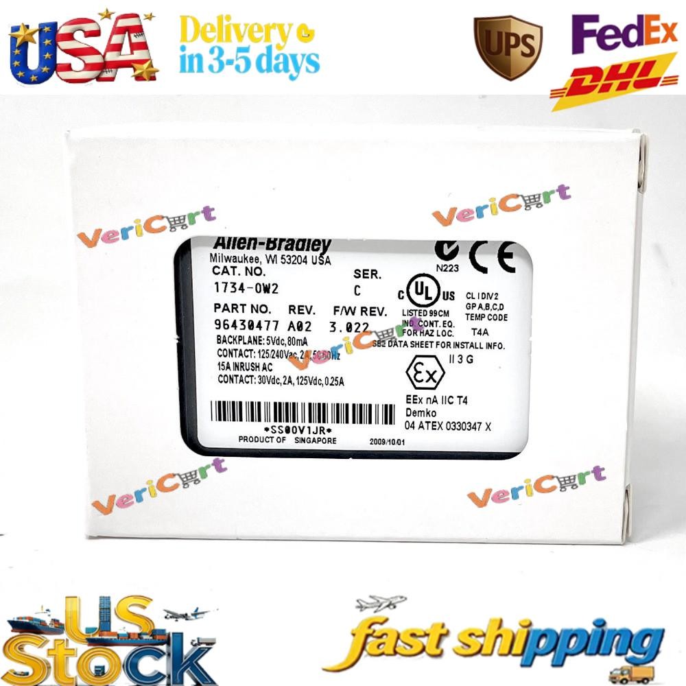 NEW Allen-Bradley 1734-OW2 POINT I/O Digital Contact Output Module