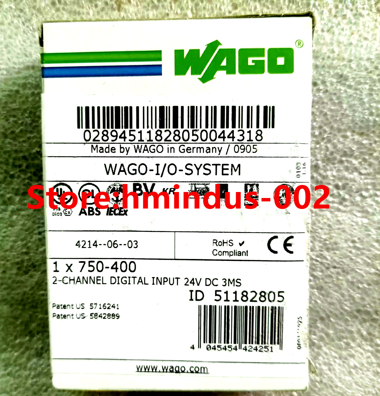1 PCS 750-400 Buscoupler DeviceNet Module 750400 WAGO New In Box Brand