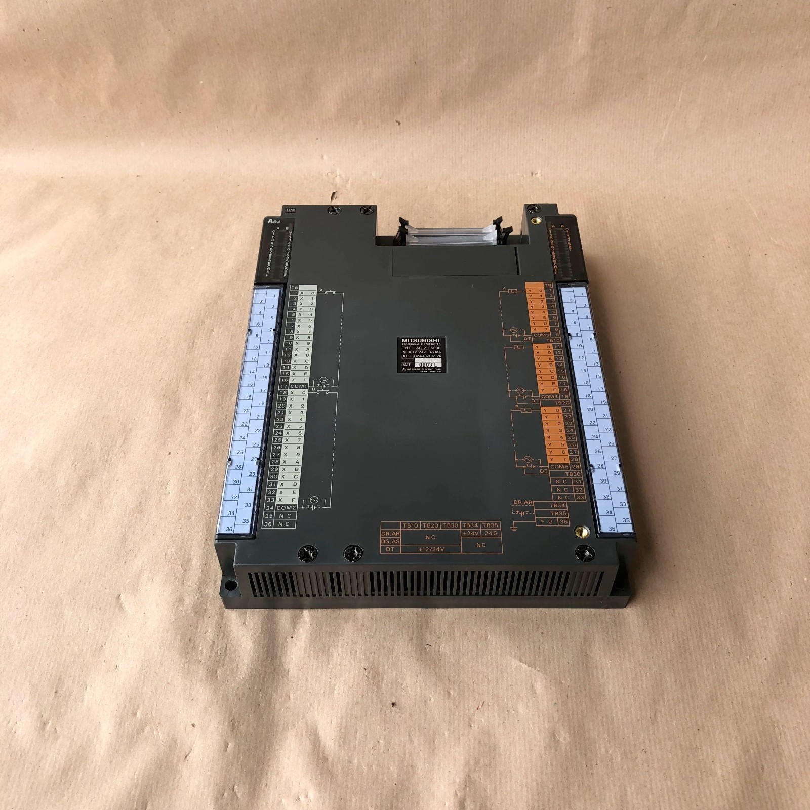 MITSUBISHI A0J2-E56DR PLC INPUT OUTPUT MODULE PROGRAMMABLE CONTROLLER