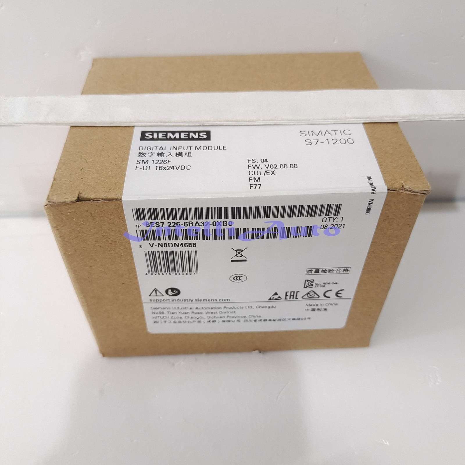One Brand New SIEMENS digital input module 6ES7 226-6BA32-0XB0 Free shipping#LJ