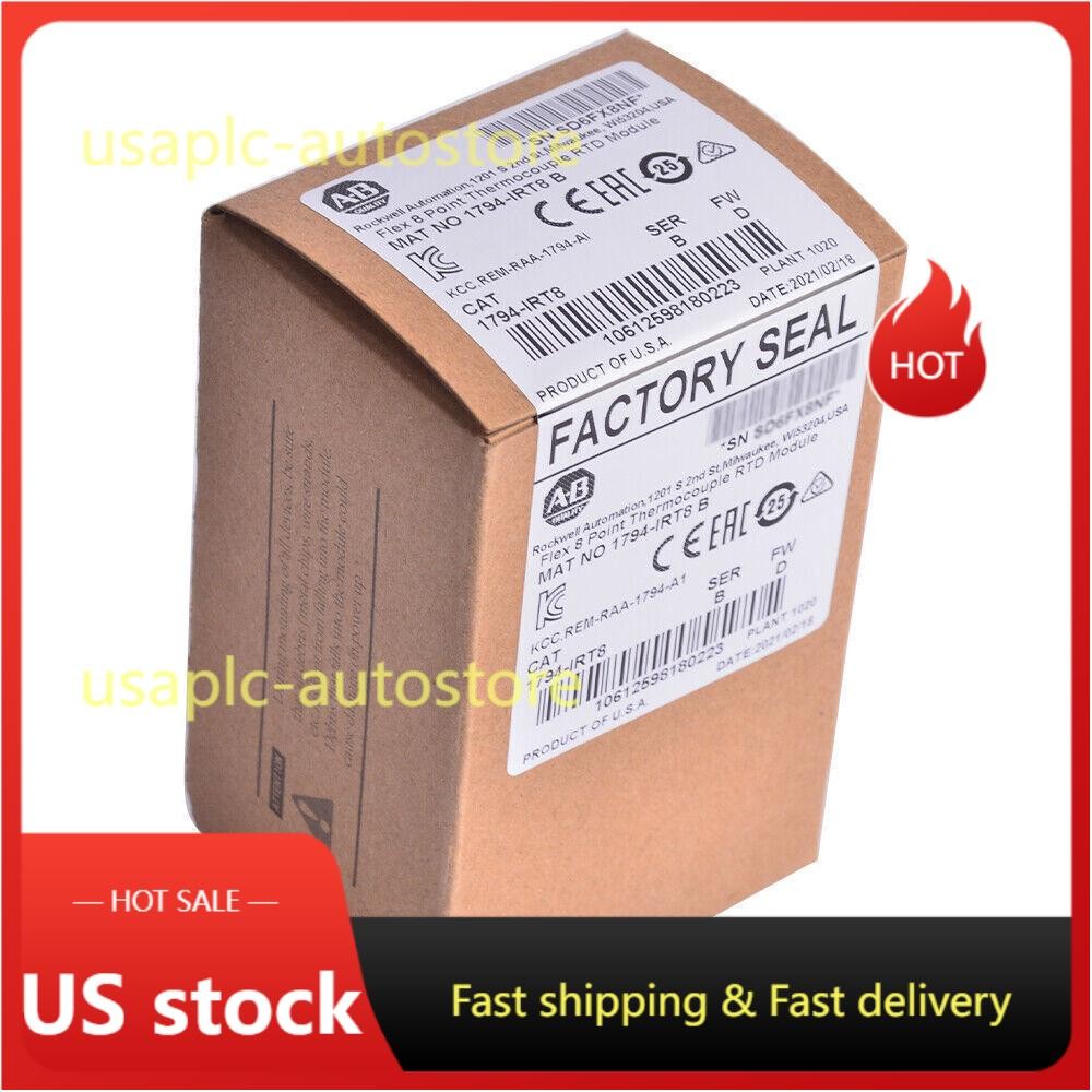 NEW Sealed Allen-Bradley Flex 8 Point Thermocouple RTD Module 1794-IRT8