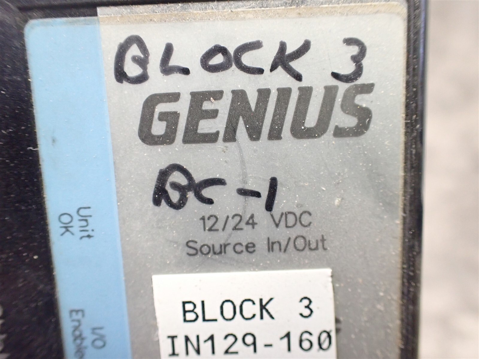 GE Fanuc IC660TBD025A 5-24VDC 32 Sink Input/Output Module (BN219)