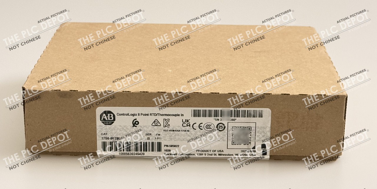 2025 SEALED Allen Bradley 1756-IRT8I /B 8-Ch Input RTD [REAL US SELLER]
