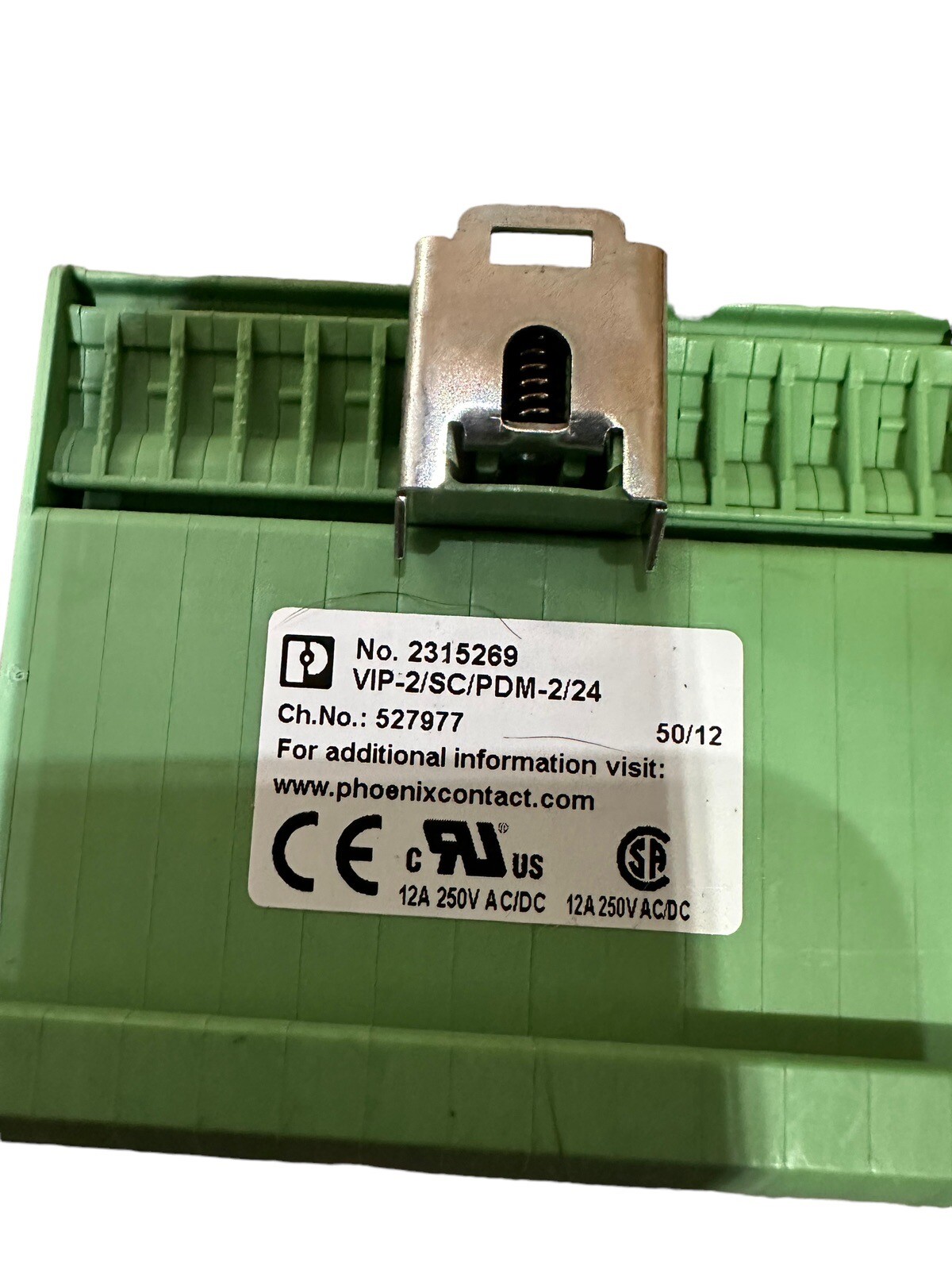 Phoenix Contact 2315269 12 amp 250 volt (E5)