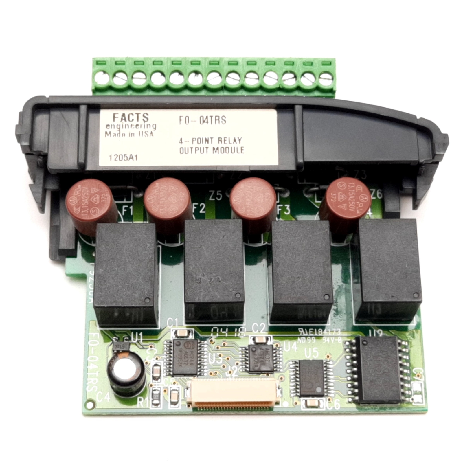 Automation Direct F0-04TRS DirectLOGIC Relay Output Module, 4-Point, SPST