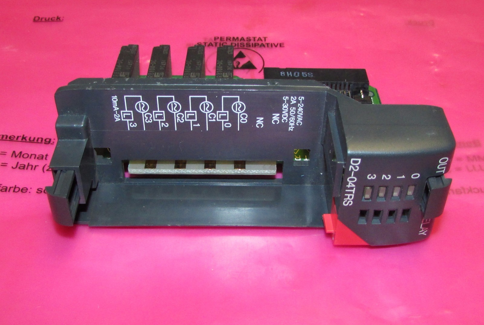 PLC DIRECT KOYO D2 04TRS Relay Output Module