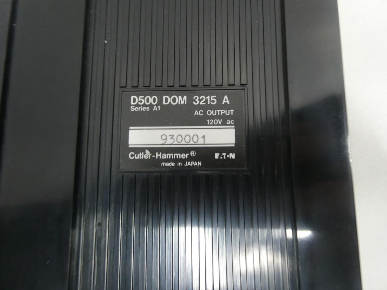 Cutler Hammer D500DOM3215A Discrete Output Module
