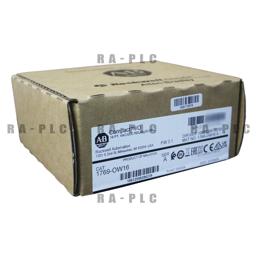 New Allen Bradley 1769-OW16 — CompactLogix 16 Pt D/O Relay Module