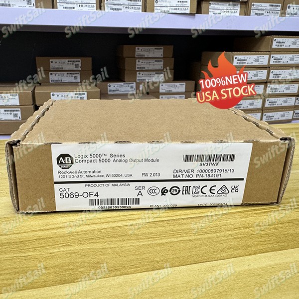 Original Allen-Bradley 5069-OF4 Compact I/O Industrial Control Module