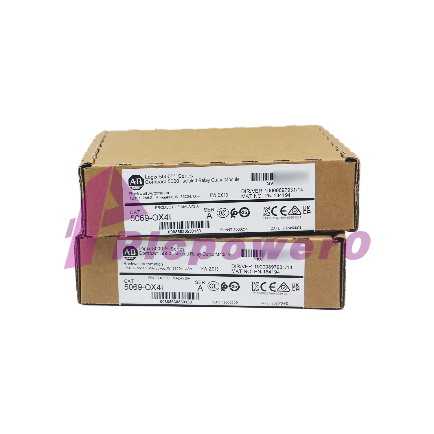 AB New Factory Sealed 5069-OX4I Compact 5000 Isolated Relay Output Module