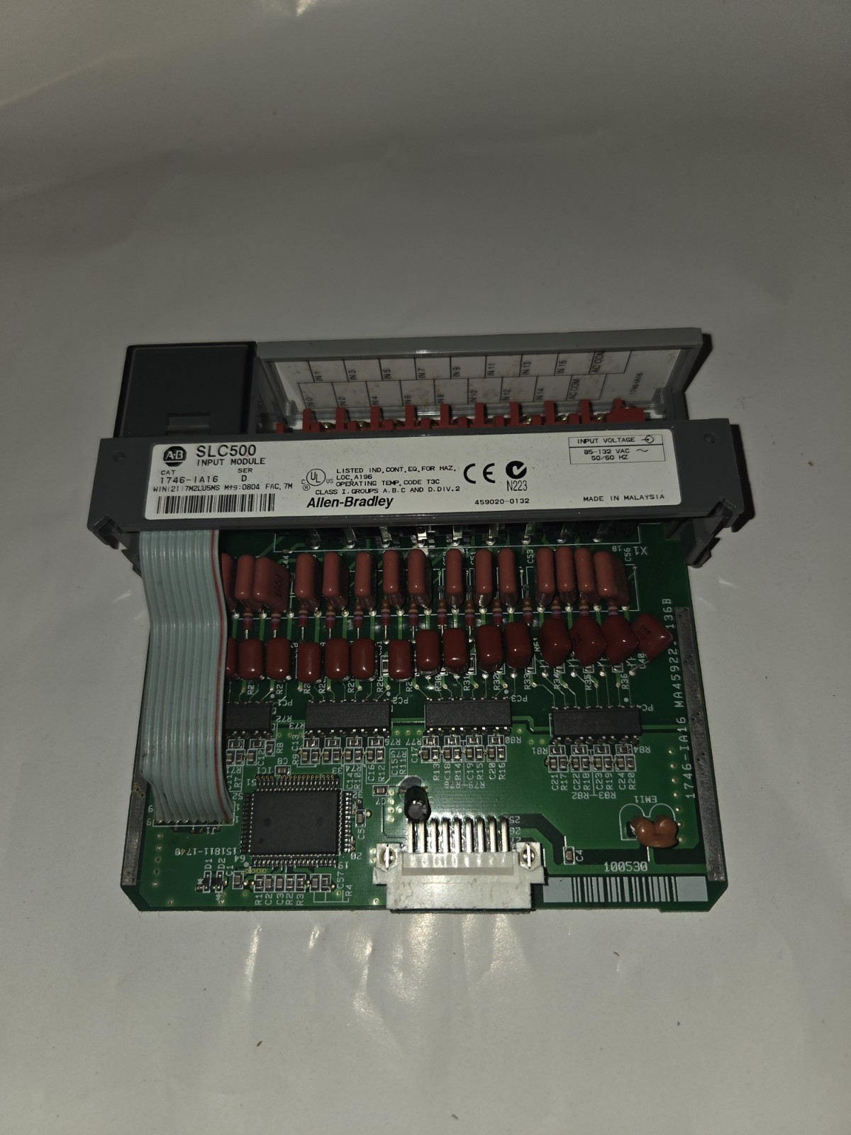 NEW GENUINE ALLEN-BRADLEY 1746-IA16 SER D INPUT MODULE, NEW OTHER