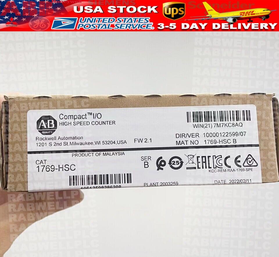 New 1769-HSC /B CompactLogix High-Speed Counter Module 1769HSC Factory Sealed US