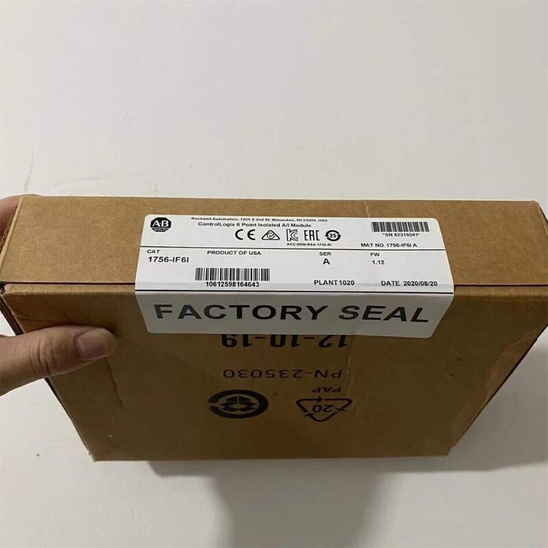 New Factory Sealed AB 1756-IF6I / A Controllogix Analog Isolated Input Module US