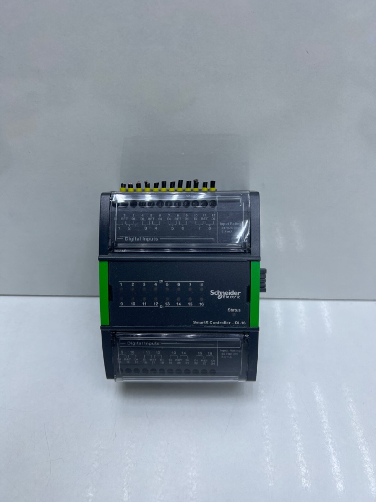 SCHNEIDER DI-16 I/O MODULE SXWDI16XX10001 Smartx Controller + TB-I/O-W1 Terminal