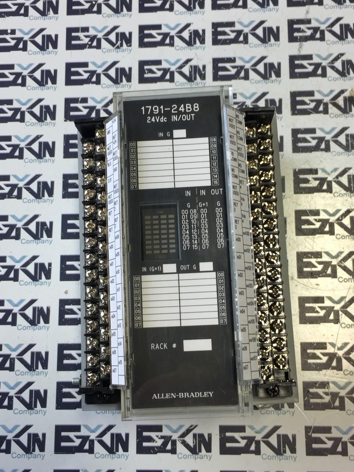 Allen-Bradley 1791-24B8 SER.B 32-Point I/O Module Block 24VDC
